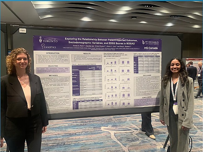 Conference poster presentation at ACTRIMS 2026 San Diego