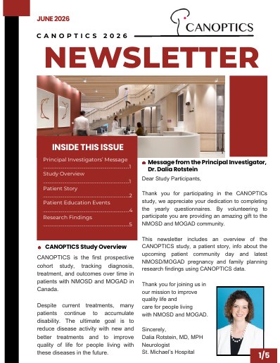 June 2026 CANOPTICS Newsletter cover